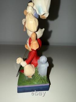 Jim Shore Traditions Disney Huey, Dewey et Louie Halloween Empilés 6007079 Neuf