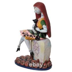 Jim Shore Traditions Disney L'Étrange Noël de Monsieur Jack Sally et Chat sur la Tombe