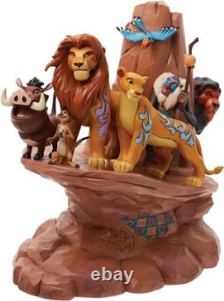 Jim Shore Traditions Disney Le Roi Lion Sculpté dans la Pierre Rocher des Lions #6014329