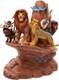 Jim Shore Traditions Disney Le Roi Lion Sculpté Dans La Pierre Rocher Des Lions #6014329