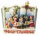 Jim Shore Traditions Disney Livre D'histoires Noël Carol Mickey Minnie 6002840 Neuf
