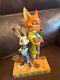 Jim Shore Traditions Disney Rare Zootopia Partenaires Dans Le Crime
