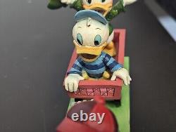 Jim Shore Traditions Disney Voici des ennuis Huey, Dewey et Louie
