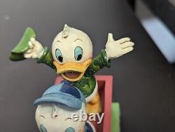 Jim Shore Traditions Disney Voici des ennuis Huey, Dewey et Louie