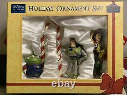 Jim Shore Traditions Touy Story Holiday Ornament Set (très Rare)