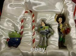 Jim Shore Traditions Touy Story Holiday Ornament Set (très Rare)