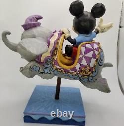 Jim Shore Volant Dumbo Ride Disney Traditions Éléphant Mickey Mouse Retraité