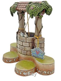 Jim Shore Walt Disney Showcase Base d'affichage Blanche-Neige 8 Wishing Well 4013987