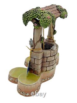 Jim Shore Walt Disney Showcase Base d'affichage Blanche-Neige 8 Wishing Well 4013987