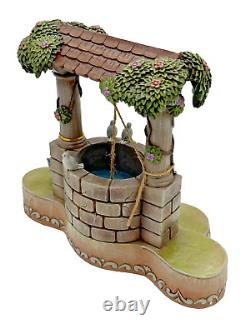 Jim Shore Walt Disney Showcase Base d'affichage Blanche-Neige 8 Wishing Well 4013987