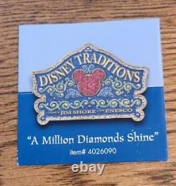 Jim Shore Walt Disney Showcase Un Million de Diamants Brillent Doc 15 Figure