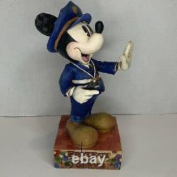 Jim Shore Walt Disney Traditions Mickey Mouse Protéger Et Servir #4007664 Enesco