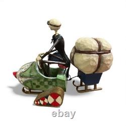 Jim Shore X Enesco, Traditions Disney, Jack Skellington Noël Livré