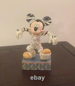Joyeux Halloween Mickey Mouse Jim Shore Disney Figurine de Mummy 4023553.