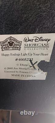 Lampe Blanche-Neige Jim Shore Disney Happy Endings 2005 Retirée avec Étiquette Sans Abat-jour