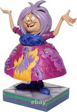 Les traditions Disney d'Enesco par Jim Shore : L'épée dans la pierre, Madame Mim avec scène F