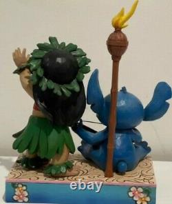 Lilo & Stitch Ohana Signifie Famille Jim Shore Disney Traditions Figurine Htf
