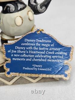 MIGNON Disney Jim Shore Showcase Steamboat Willie Mickey Mouse L'étiquette Originale