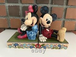 Mickey & Minnie Disney Traditions Jim Shore Serre-livres 4026094 Enesco Arrêt de Livre