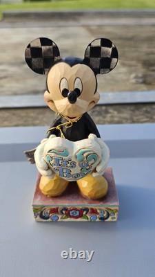 Mickey Mouse C'est un Garçon ! Figurine de Célébration Disney Traditions Enesco Jim Shore