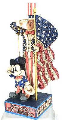 Mickey Mouse oncle Sam Jim Shore Disney