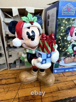Mickey Mouse peint à la main, figurine 17 Disney Traditions Jim Shore Enesco, neuf