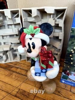 Mickey Mouse peint à la main, figurine 17 Disney Traditions Jim Shore Enesco, neuf