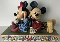 Mickey et Minnie Disney Traditions Jim Shore Serre-livres 4026094 Enesco Arrête-livre