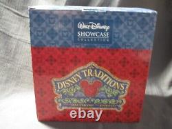 NIB Jim Shore Walt Disney Showcase Collection Ancien Père Noël Mickey figurine
