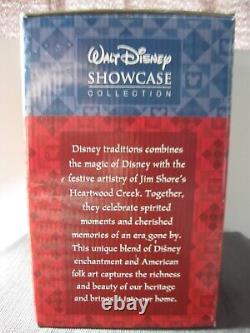 NIB Jim Shore Walt Disney Showcase Collection Ancien Père Noël Mickey figurine