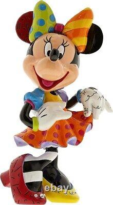 NOUVEAU Enesco Disney par Britto Minnie Mouse Bling 90e Célébration, 10,25