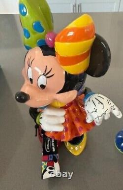NOUVEAU Enesco Disney par Britto Minnie Mouse Bling 90e Célébration, 10,25