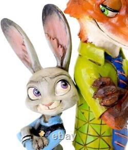 NOUVELLE Figurine Enesco Disney Traditions Zootopia Judy Nick JIM SHORE du film