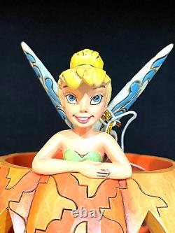 Nib Jim Shore Halloween A Pixie Traat Walt Disney Showcase Tinker Bell Rare