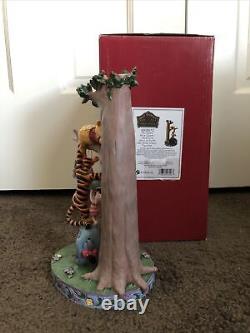 Nouveau Disney Jim Shore Winnie Le Pooh Tigger Eeyore Piglet Stacked Tree Figurine