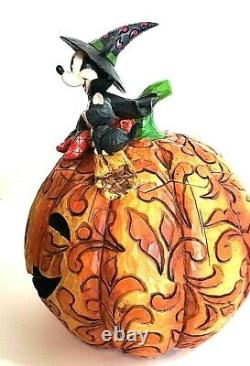 Nouveau Enesco Jim Shore Disney Traditions Minnie Mouse Un Halloween Envoûtant