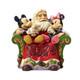 Nouvelle Vitrine Boxd Disney Traditions Souhaits De Noël 4046017 Mickey Minnie Santa