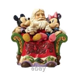 Nouvelle Vitrine Boxd Disney Traditions Souhaits de Noël 4046017 Mickey Minnie Santa