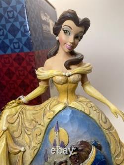 Nouvelle figurine Belle Moonlit Enchantment Jim Shore Enesco Disney Traditions 8