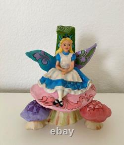Nouvelle figurine en champignon Disney Alice au pays des merveilles de Jim Shore