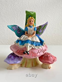 Nouvelle figurine en champignon Disney Alice au pays des merveilles de Jim Shore