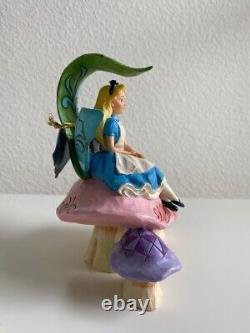 Nouvelle figurine en champignon Disney Alice au pays des merveilles de Jim Shore