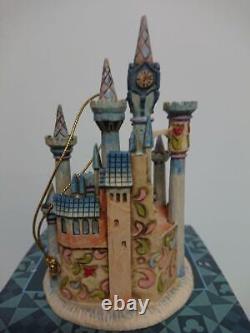 Ornement de Noël Disney Tradition du château de Cendrillon par Jim Shore Enesco