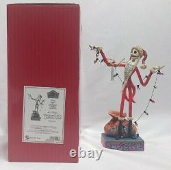 Parcs Disney Enesco Jim Shore Figurine Jack Décoration Santa Traditions Rare Htf