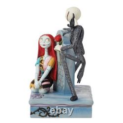 Pierre tombale de Sally et Jack - Traditions Disney Jim Shore