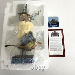 Pixie-be-witched Disney Traditions Jim Shore Enesco Tinker Bell Witch Hat 7.5