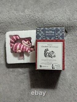 Porte-pot de fleurs Cheshire Cat d'occasion avec boîte Jim Shore Enesco Disney Traditions