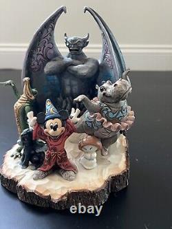 RARE Jim Shore Disney Traditions Sorcier Mickey Fantasia Symphonie 4031486