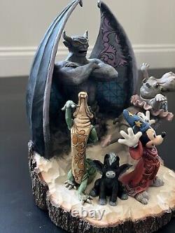RARE Jim Shore Disney Traditions Sorcier Mickey Fantasia Symphonie 4031486