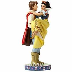 Rare Jim Shore Disney Traditions Blanche-neige & Le Prince Figurine 9.5 4049623